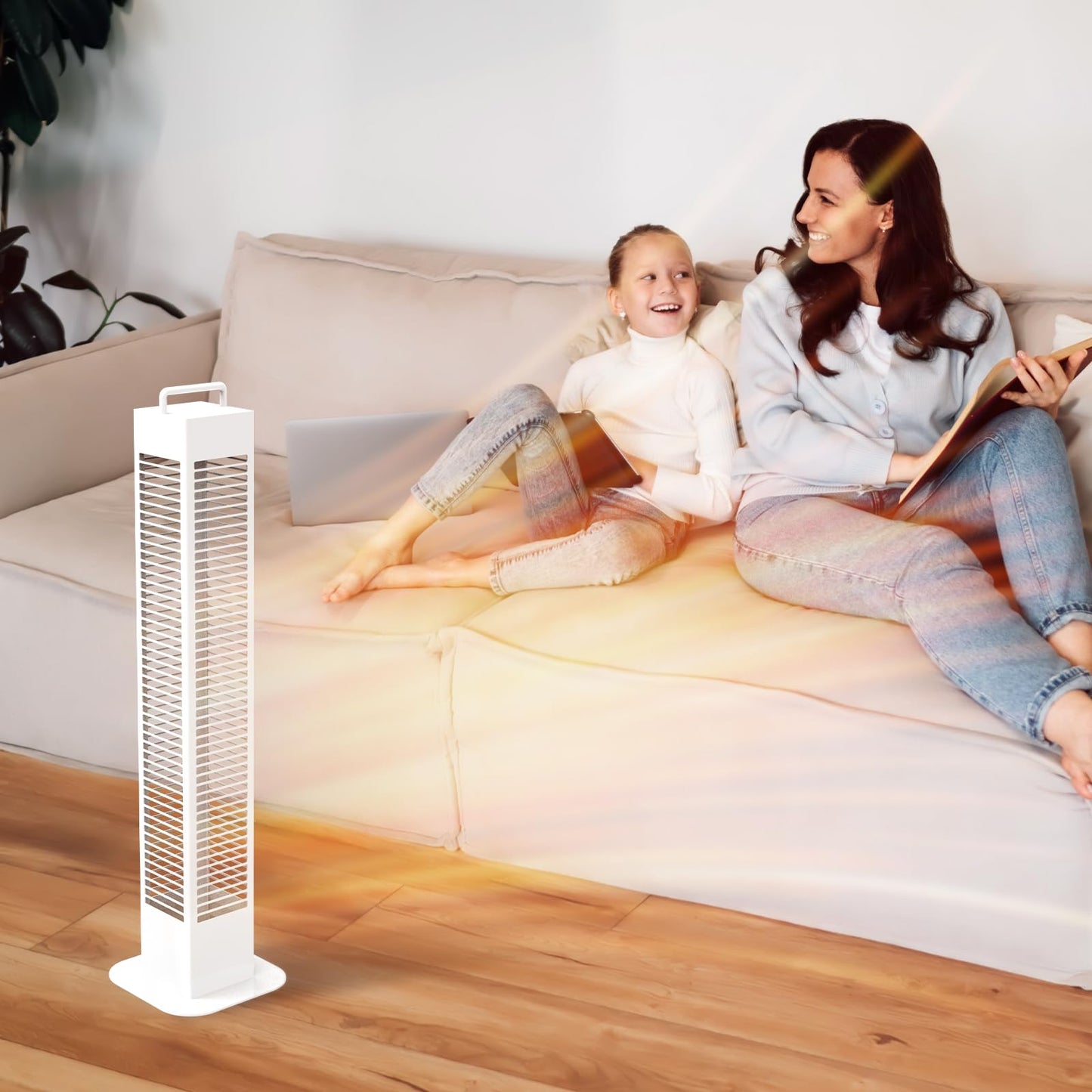 Infrarot Standheizstrahler 1400W – Mobiler Terrassenheizer – IP24