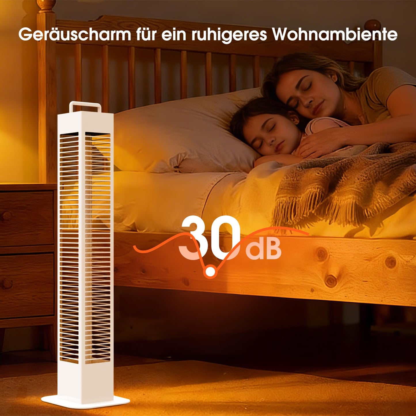 Infrarot Standheizstrahler 1400W – Mobiler Terrassenheizer – IP24